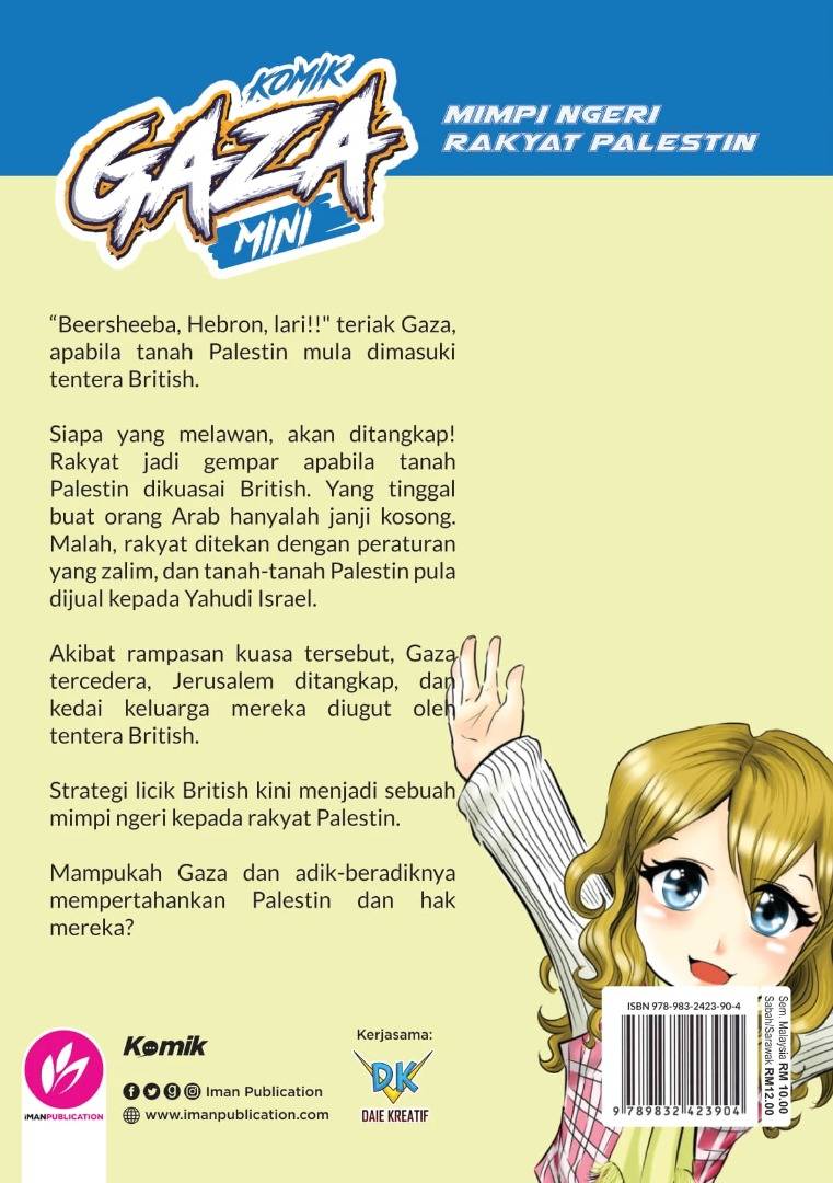 Komik Gaza Mini #5 : Mimpi Ngeri Rakyat Palestin